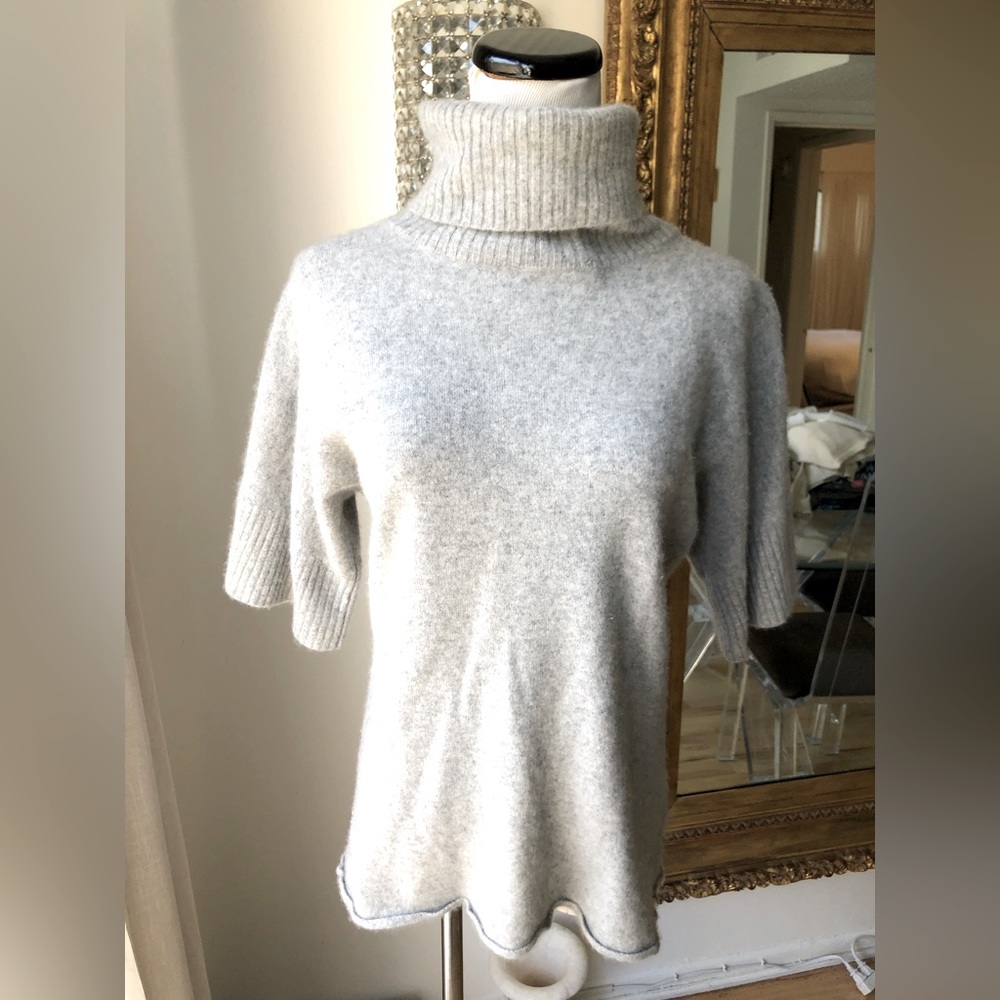 Linklux gray cashmere sweater size small /medium